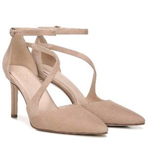 27 EDIT ABILYN PUMP TAUPE SUEDE (WIDE)